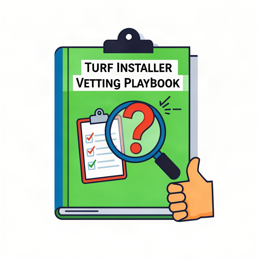 The 50-Question Turf Vetting Playbook: Screening an Installer Like a Pro